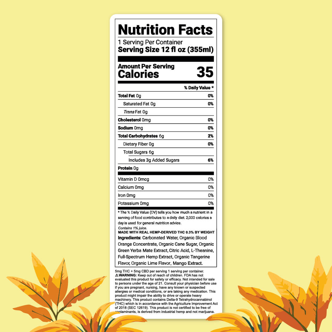 Citrus Mango – THC+CBD