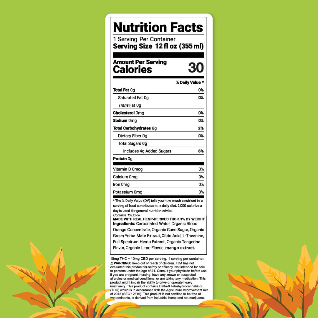 Citrus Mango – THC+CBD
